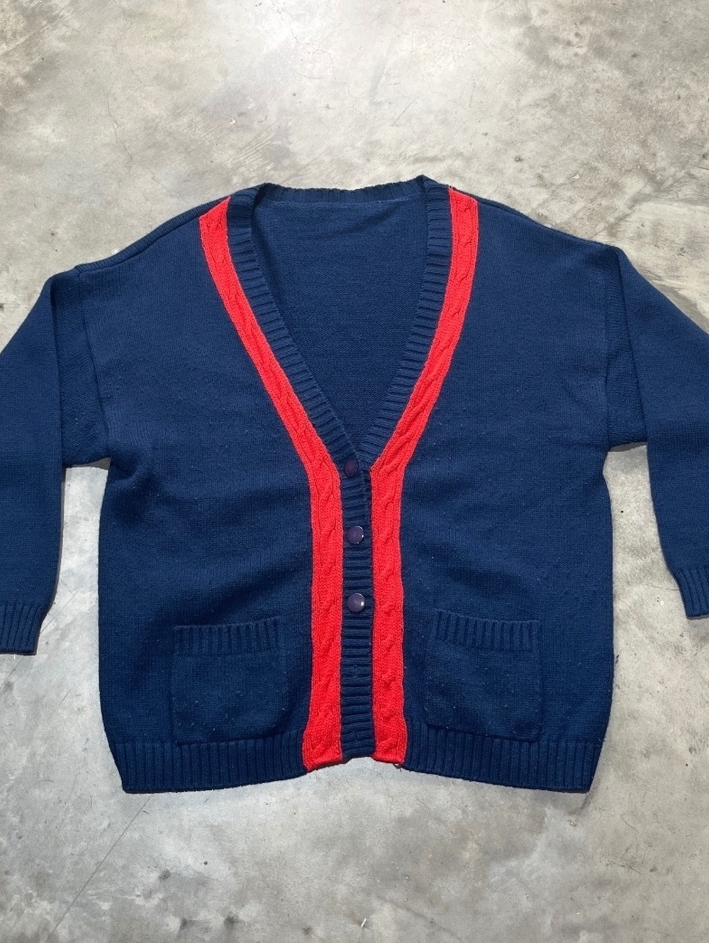 Vintage Preowned Large Cardigan Sweater